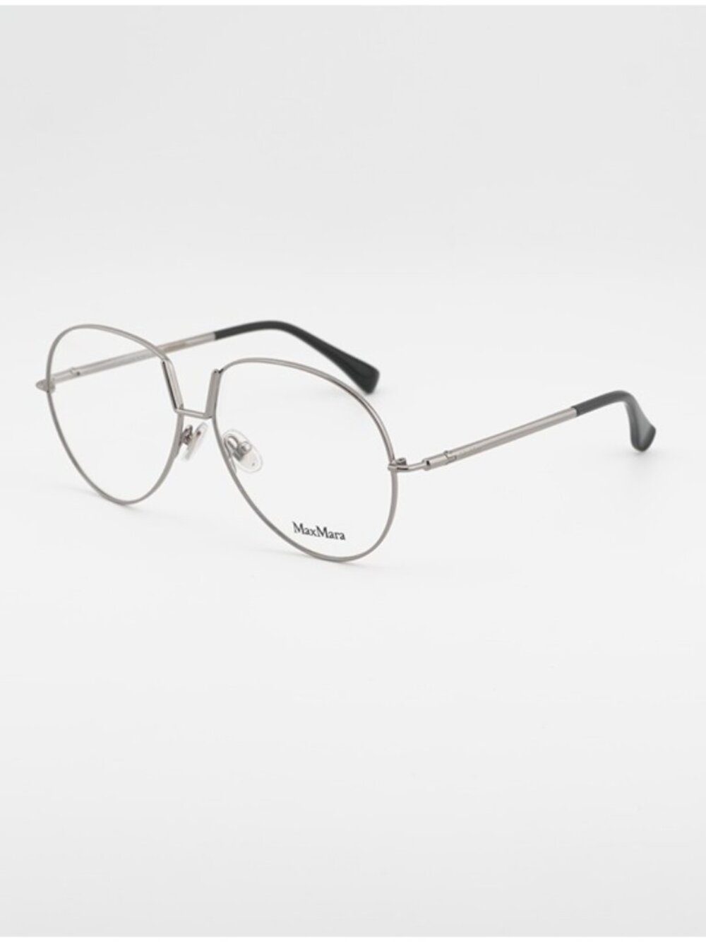 Max Mara MM5119 014 Eyeglasses Silver 57mm Round Frame
